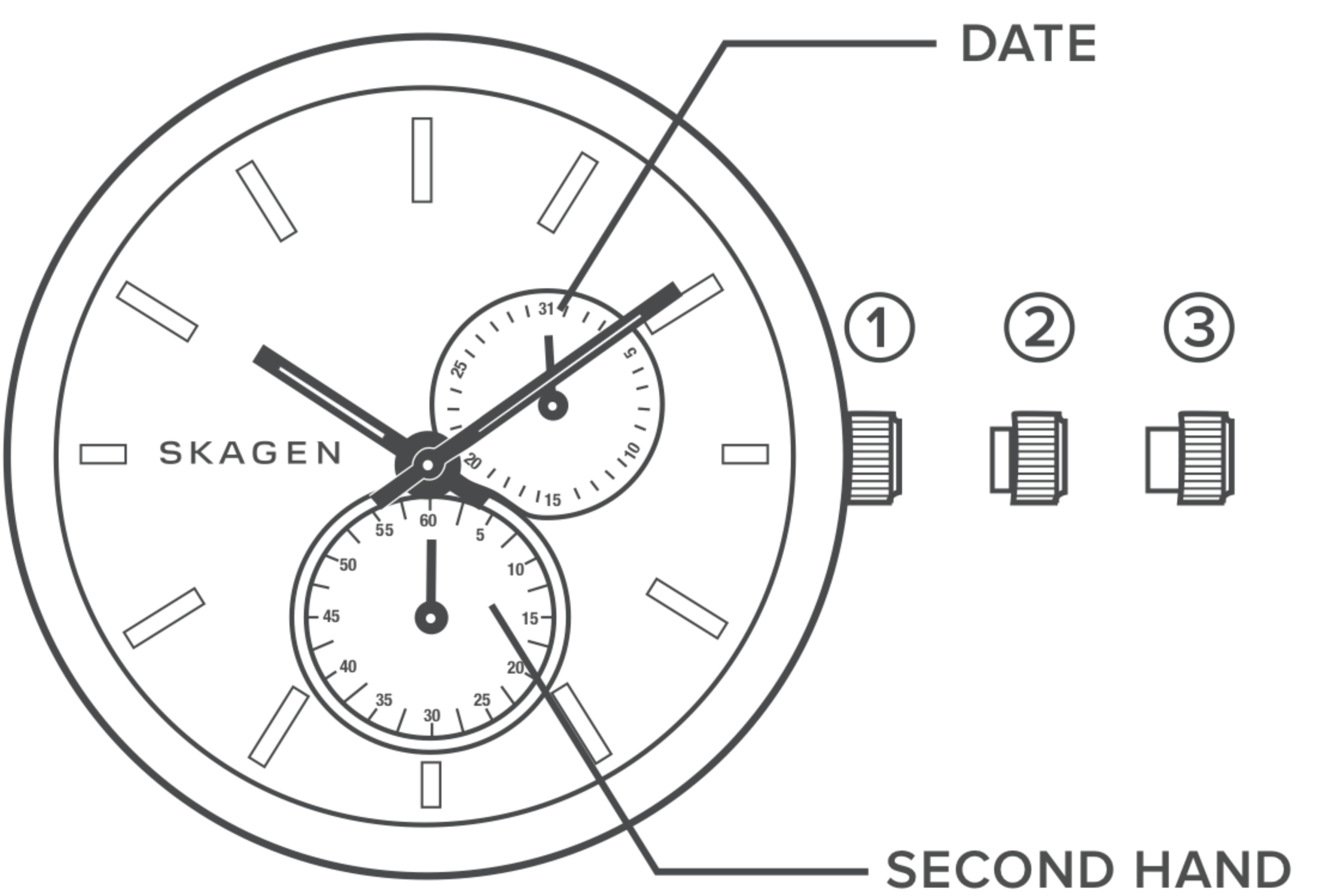 Watch - Instructions Skagen