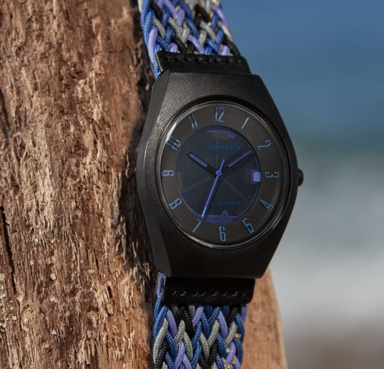 Samsø Series Uhr material® Solarwerk #tide Skagen SKW6871 mehrfarbig ocean 