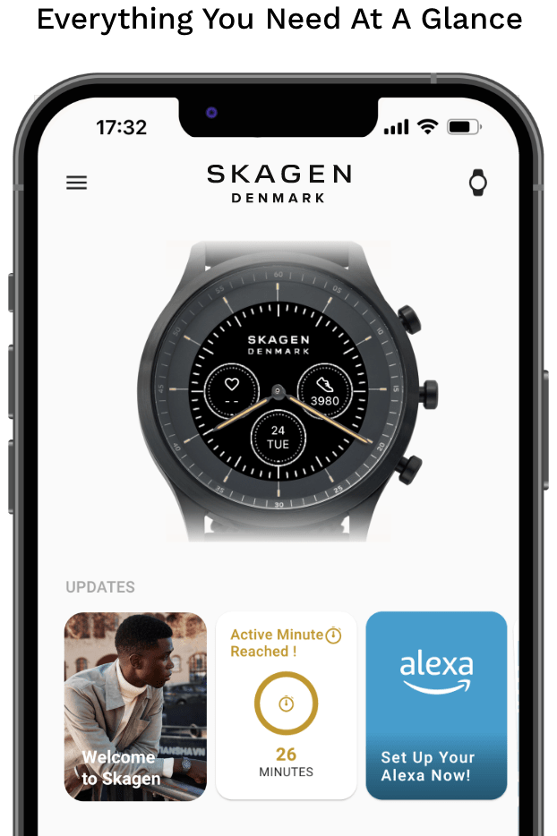 Protecteur d'écran pour montre connectée Skagen Jorn Hybrid HR, 3